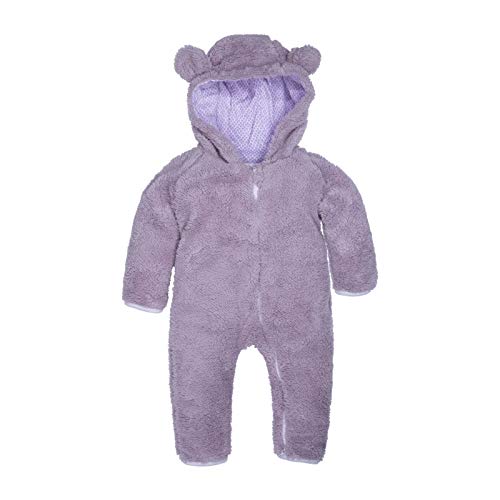 AGUDAN Baby Girl Boy Snowsuit Warm Cotton Fleece Hooded Romper Jumpsuit Outfit Hoody Coat Bodysuit Winter Outerwear
