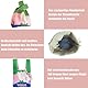 MIUPOO Damen Strick Einkaufstasche,Handgefertigte Strick Handtasche für Frauen,Mini Knoten Handgelenktasche,Tragbare Geldbörse,Gewebte Umhängetasche,Rosa