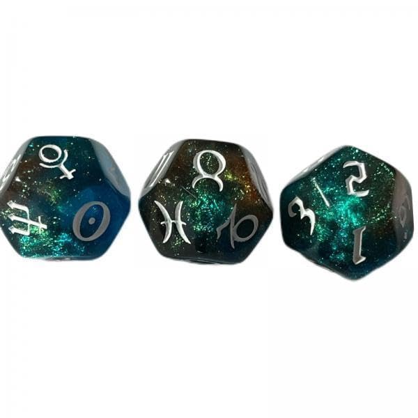 Toy 5xAstrology Dice Entertainment Toys for Party Game Table Games Dice Games Contemporary Manufacture-image-10