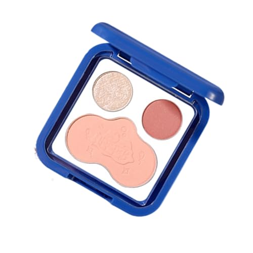 多目的メイクアップパレットの輪郭蛍光ペレットブラッシュマットときらめくビルド可能なカバレッジチークボーン定義ビルド可能なカバレッジナチュラルメイクアップパレット