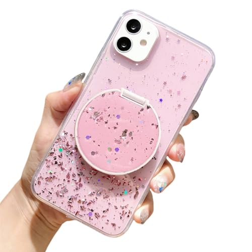 Étui de téléphone en silicone de luxe avec miroir intégré pour iPhone 12 et XS Max