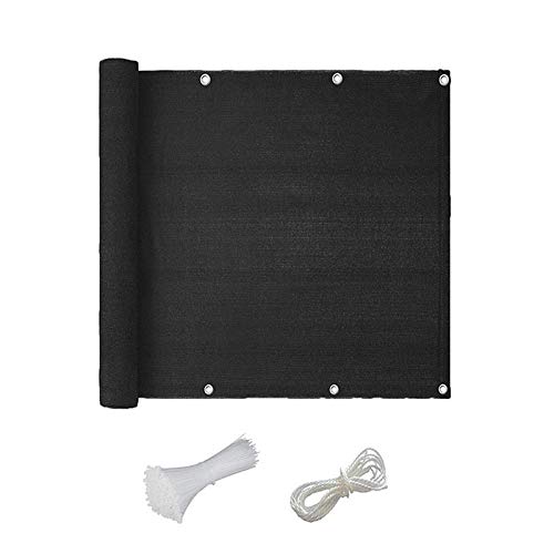 La Mejor Recopilación de Privacidad de balcón y pantallas protectoras los 10 mejores. 47 MISNODE - Cubierta de visualización de privacidad para balcón, protección solar, opaca, resistente a la intemperie, 3 pies x 16.4 pies, para porche, terraza, patio, patio al...