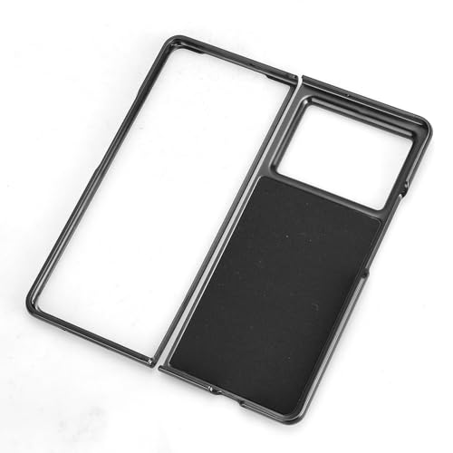 Image of for Tecno Phantom V Fold2 Case Carbon Fiber Texture Shockproof PU+PC Phone Cover - White