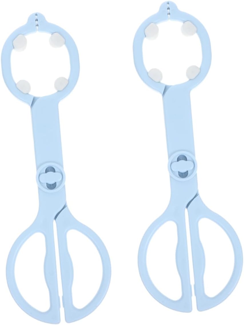 HEMOTON 2pcs Bottle Clamp High-temperature Resistant Nonslip Clip Tool for Safe Handling Multi-function Tongs for Feeding for Newborn Care