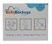 BabyBackups Diaper Extender Pads, 25 Pack â€“ Prevent Diaper Blowouts
