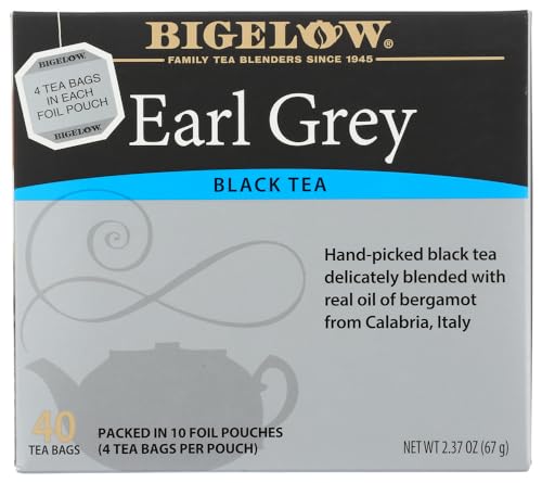Bigelow Earl Grey Black Tea (40 Count)