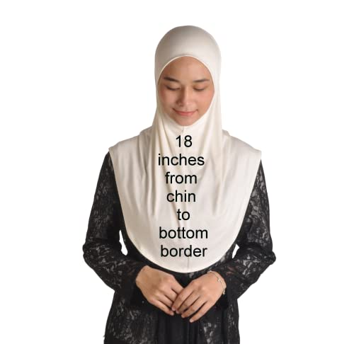 Image of Mu Lan Legend Handmade | Muberra Instant Hijab | One Piece Easy Slip On Practical and Comfortable(L Size)