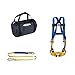 Werner K121013 Aerial Kit with Basewear Std Harness, 6-Foot DeCoil Lanyard, 1per Pack