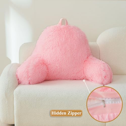 Xege Faux Fur Reading Pillow Cover thumb #4