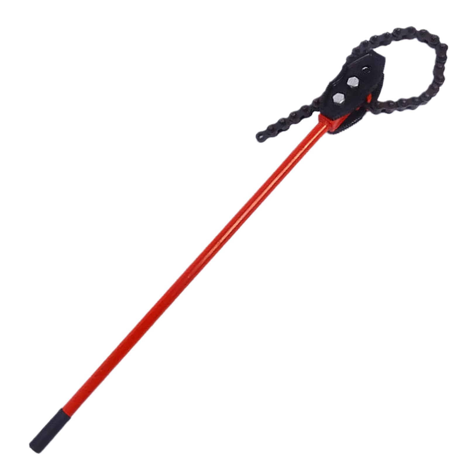 Abrazadera de tubo de cadena de 50 pulgadas, abrazadera de cadena resistente para instalación de tuberías, operación y mantenimiento de campos petrolíferos (43 pulgadas)