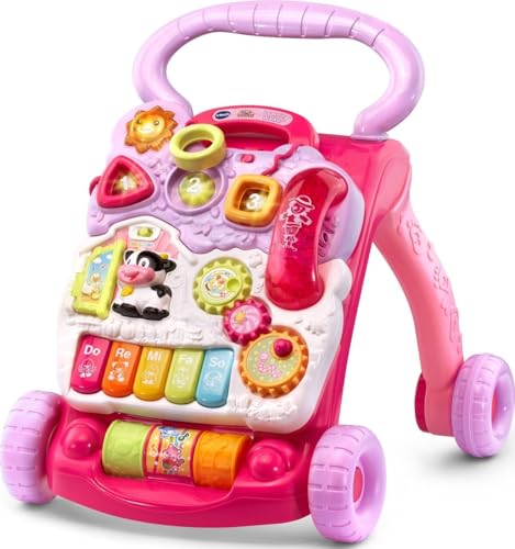 Image of VTech Sit-to-Stand Learning Walker (Frustration Free Packaging), Pink