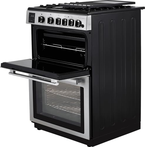 Rangemaster Professional Plus 60 PROPL60NGFSS/C 60cm Gas Cooker with Full Width Electric Grill - Stainless Steel/Chrome