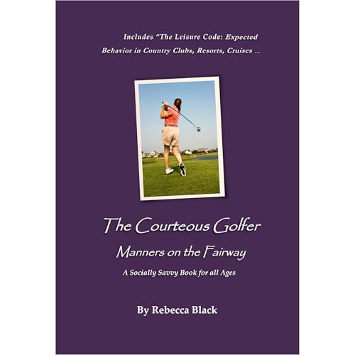 THE COURTEOUS GOLFER Audiolibro Por Rebecca Black arte de portada