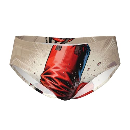 CNTDBU Saco de boxeo para hombre, diseño triangular, suave, elástico, transpirable, con bolsa, cintura sin etiquetas, absorbe la humedad para uso diario, Negro, XL