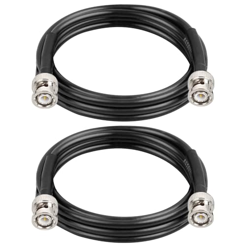 Câble coaxial BNC 50 Ohm RG58 Mookeerf 1.8m, la solution anti-interférence pour vidéo