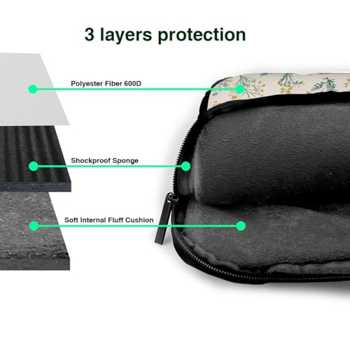 Bolso para portátil pequeño 14 pulgadas impermeable miniatura 4