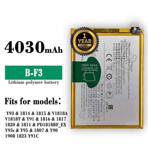 Image of B-F3 Battery for Vivo Y91 Y91i Y13 /1814 /1815 / VI818A VI818T /Y91 / 1816 /1817 / 1820 /1811 / PD1818BF / EX Y935 / Y95 / 1817 /Y90 Battery with 1 Year Warranty ****(P27)