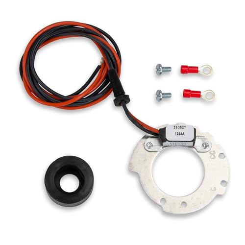 PerTronix Ignitor Electronic Ignition Conversion Kit - 12V Negative Ground Ignition Module Replaces Points Compatible with Ford 4 Cylinder Motorcraft Distributors - 1244A