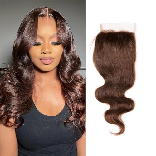 KAFEIER 4x4 Body Wave Brazilian Closure