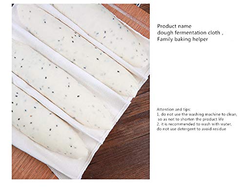 image for YUDONG Professional Bakers Dough Dough Cloth-(29 3/8 x17 3/4 inch)100%