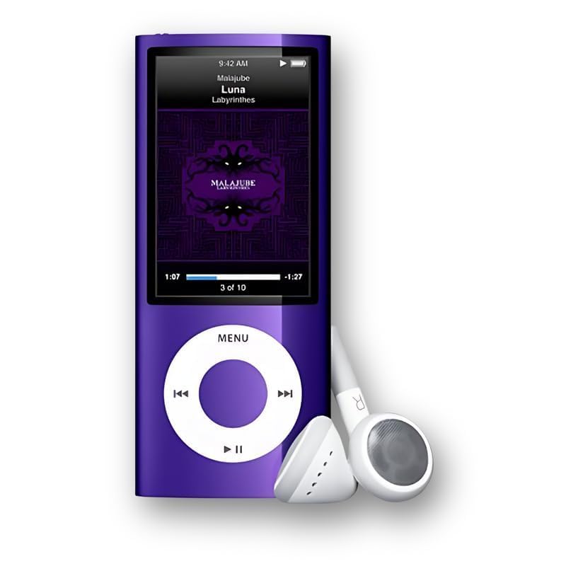 Image of Drumstone Portable MP3 MP4 Music Player with 1.8 inch LCD Screen | Video Playback | USB Rechargeable | Lossless Audio Player | Supports Memory Card | Pocket Music Player