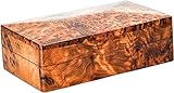 BAZAARDI Hand Carved Wooden Multipurpose Keepsake Jewelry Decorative Art Box Storage Organizer (Large wood Box,Antique) (Medium)