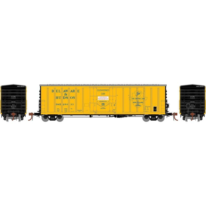 Athearn ATH18430 HO 50' NACC Box, D&H #28033
