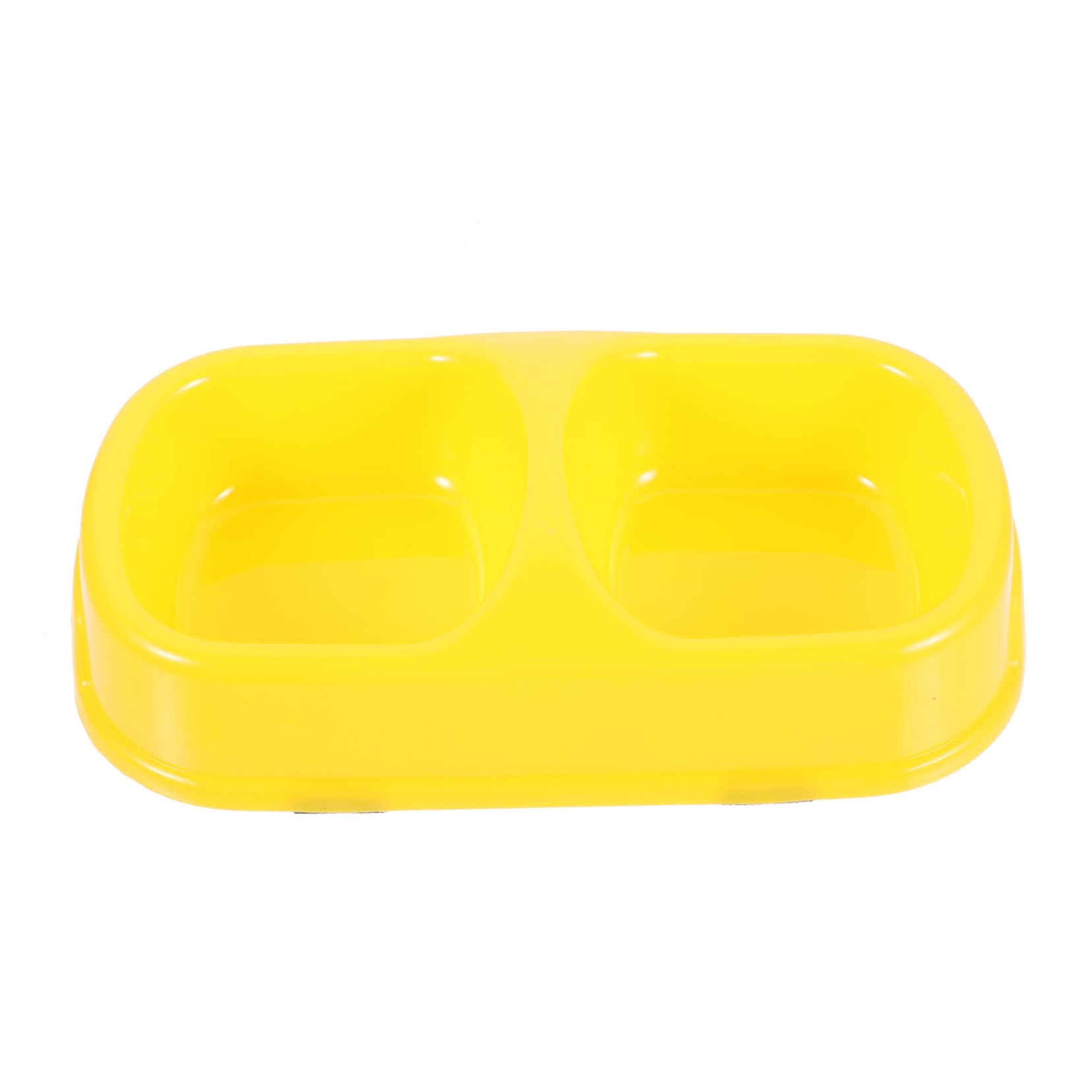 Abaodam Double Design Non Skid Dog and Cat Feeding Bowl Portable Pet Food Dispenser for Dogs and Cats Easy to Stable and Comfortable Mealtime Experience