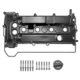 XUNUOPARTS 2.0L Aluminum Valve Cover Compatible with 2012-2014 Ford Focus Replace# CM5Z-6582-E CM5Z6582-E
