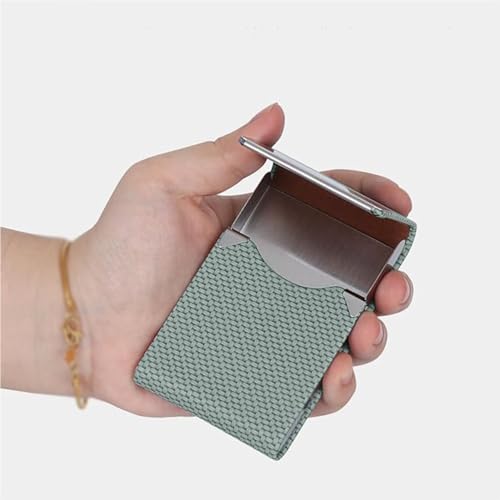 Business Card Holder, Metal Slim Business Card Box, Unisex Pocket Card Holder2