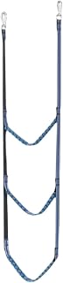 LOVIVER Portable Inflatable Boat Rib Boarding Ladder with Hooks Swim Rope Ladder Webbing Strap for Canoeing, Wakeboard, Kayak, Motorboat, Kayaking, 98cmx40cm