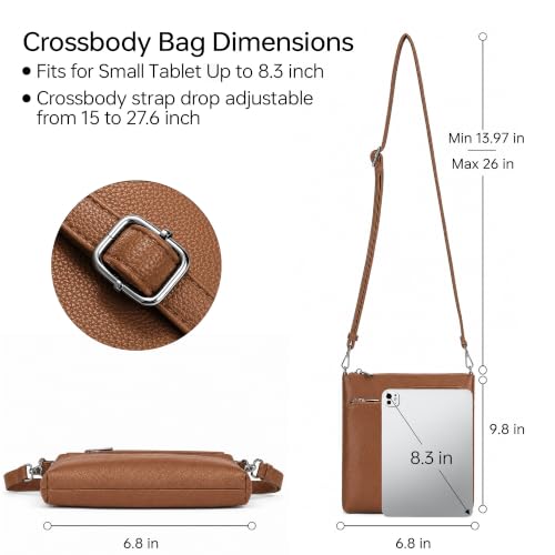 Goinsound Small Vintage Crossbody Bags for Women Travel with Card Slot by Goinsound - Used condition - Image 5