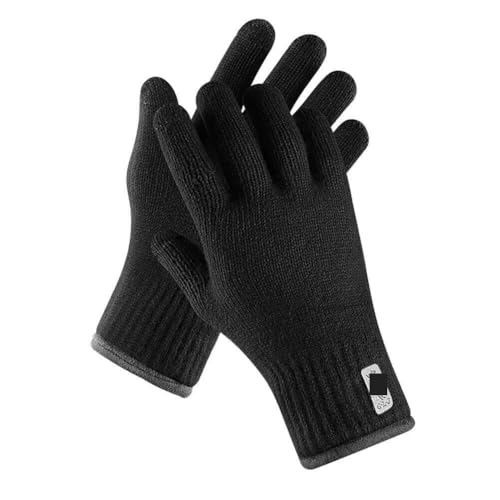Guantes de invierno de punto cálido con tecnología táctil premium 6