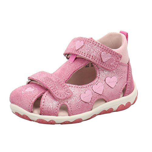 Baby-Girl's Walking Sandals, 2/3 us Infant