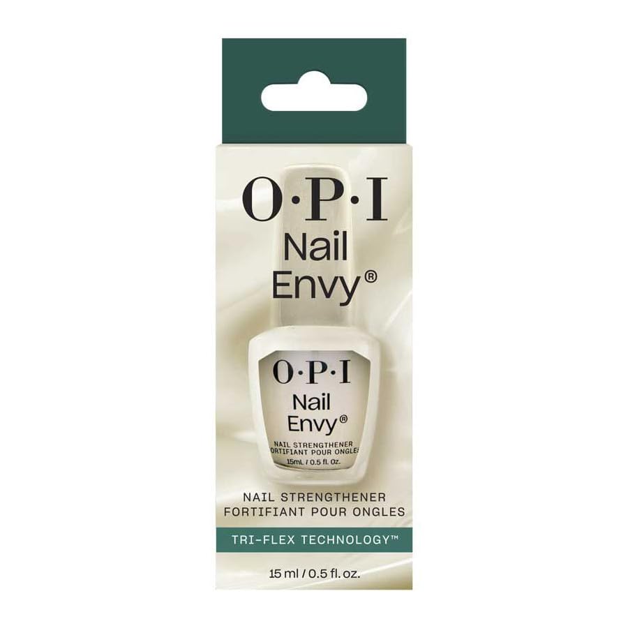 OPI Nail Envy Original – indurente vegano contro le unghie rotte – curare le unghie con tecnologia Tri-Flex & Biotina – per unghie naturali più forti del 95% in una settimana