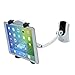 Tablet Wall Mount - CTA Wall, Under-Cabinet, and Desk Mount with 2 Separate Bases for Tablets for Tablets Ranging 4-9