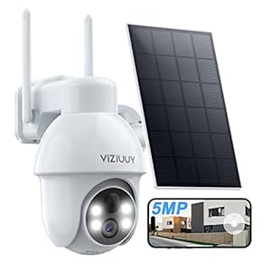 Viziuuy VZ-5PT1 Solar Bullet Camera