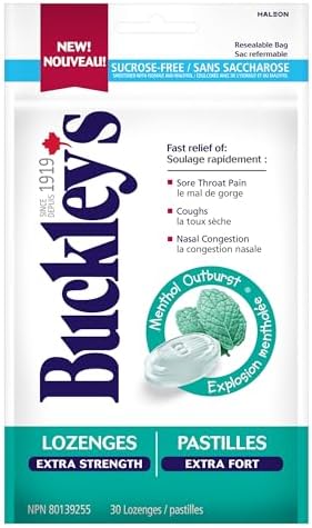 Buckley's Lozenges Extra Strength Menthol Outburst
