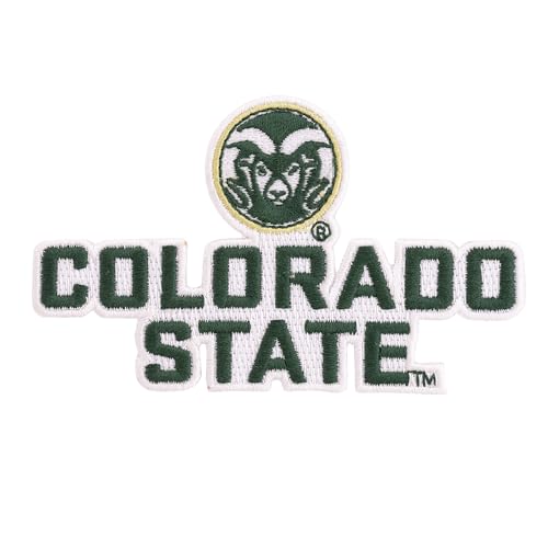 Desert Cactus Colorado State University Patch – Embroidered Iron On/Sew On Applique for Blazers, Jackets, Backpacks, Bags & Hats - CSU Rams (Patch G)