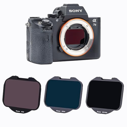 Filtros ND con Clip Kase para Sony Full Frame kit ND8 ND64 ND1000