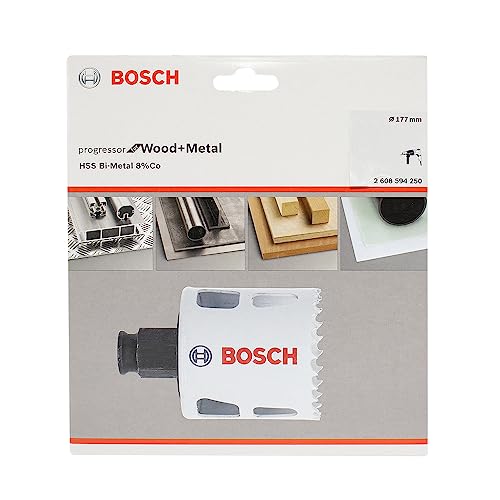 Bosch Professional Lochsäge Progressor for Wood & Metal (Holz und Metall, Ø 177 mm, Zubehör Bohrmaschine) – Ansicht 3