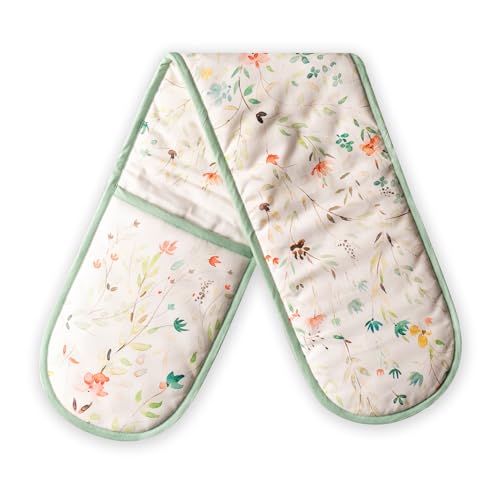 Maison d' Hermine Double Oven Mitts 100% Cotton 7 Maison d' Hermine Double Oven Mitts 100% Cotton 7