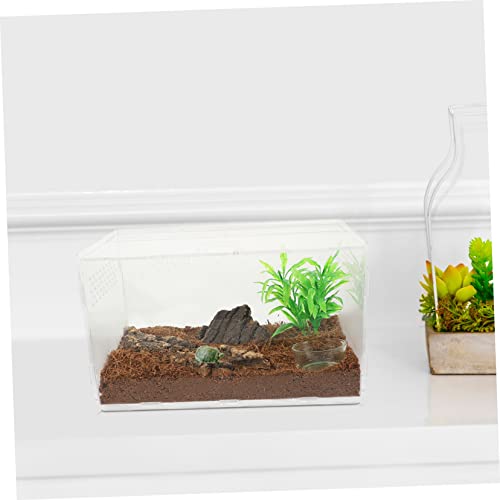 Boîte élevage reptiles TOYANDONA terrarium transparent