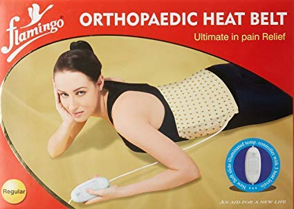 Flamingo HC-1001 Orthopaedic Heating Belt (Regular) (White)