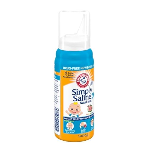 Simply Saline Nasal Mist Baby, 1.6 Ounces (1 Pack) #TOP1