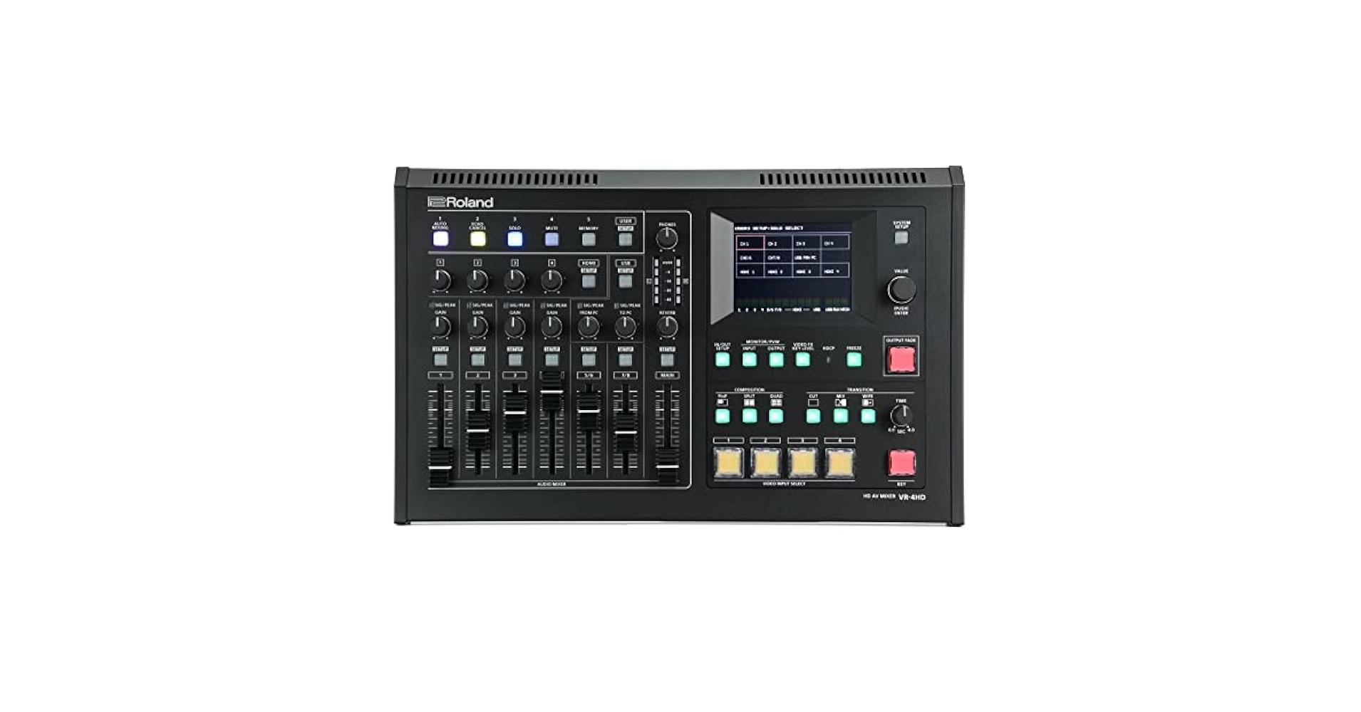 Amazon.com: Roland All-In-One VR-4HD 4 channel AV Mixer with
