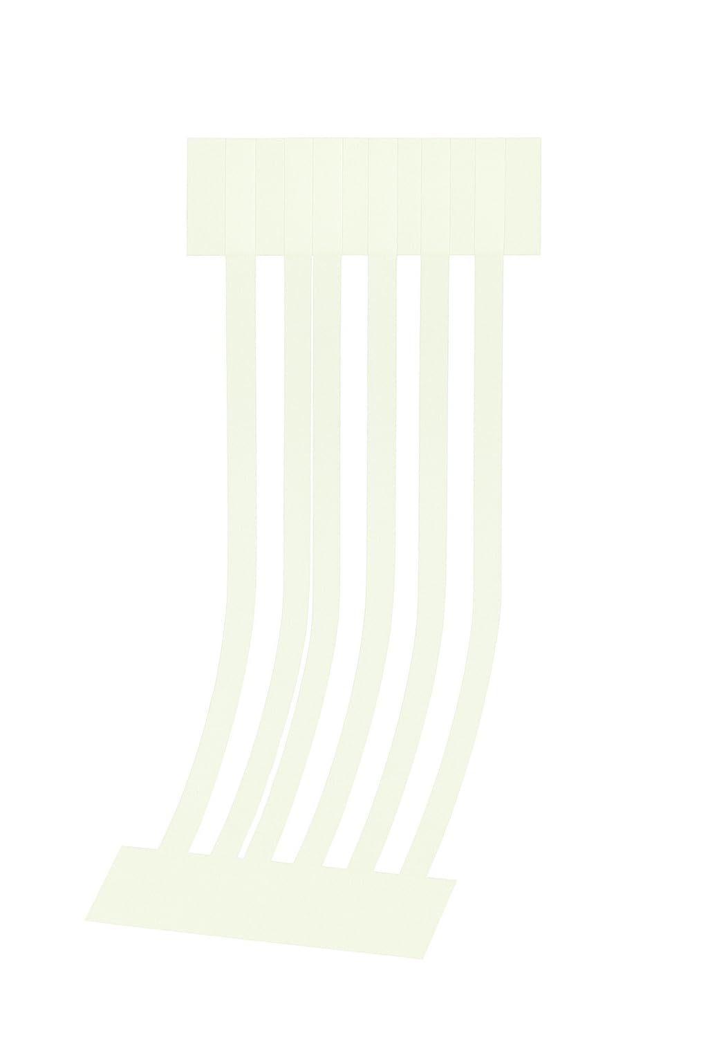 3M Steri-Strip Reinforced Skin Closures - 6mm x 100mm (5 Packs of 10) 50 Strips - Ideal for Large Wounds, First Aid Refill, Post-Op Care