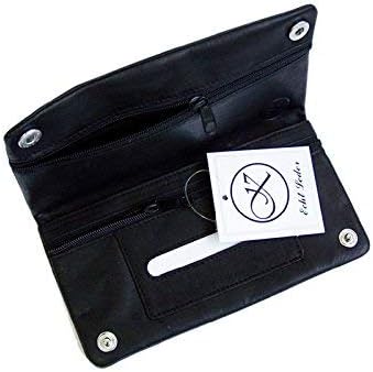 Fine Cut Bag, Black, Leather