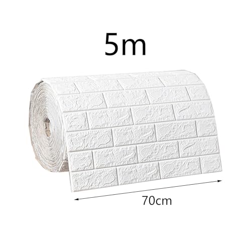 Paneles de pared de ladrillo 3D autoadhesivos para decoración de interiores 8