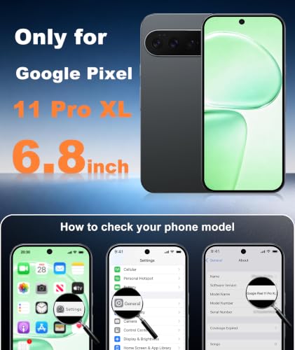 Image of FNTCASE for Google Pixel 11 Pro XL Case Green: Compatible with MagSafe